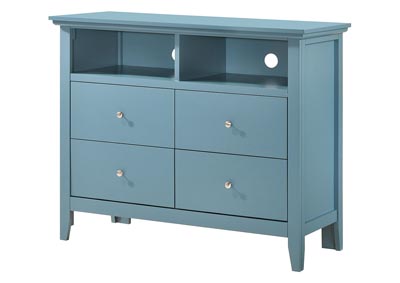 Hammond Blue Chest,Glory Furniture