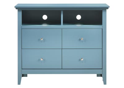 Hammond Blue Chest,Glory Furniture