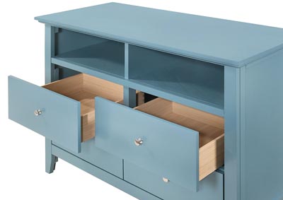 Hammond Blue Chest,Glory Furniture