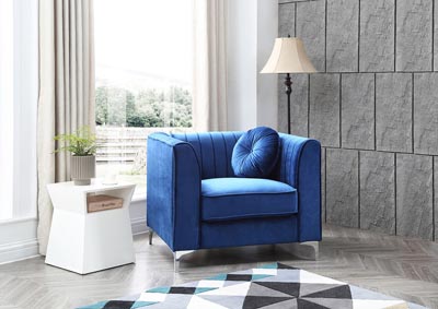 Image for Delray Navy Blue Chair