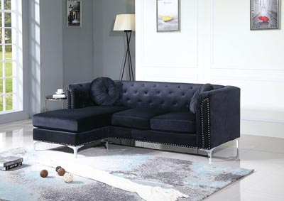 Image for Pompano Black Sectional