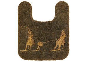 Image for Team Roping Contour Rug