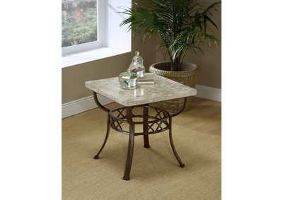 Brookside Fossil End Table