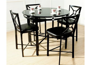 Image for Black Counter Height Dinette