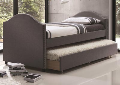 Image for Lux Grey Daybed w/Trundle
