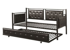 Black Daybed With Trundle