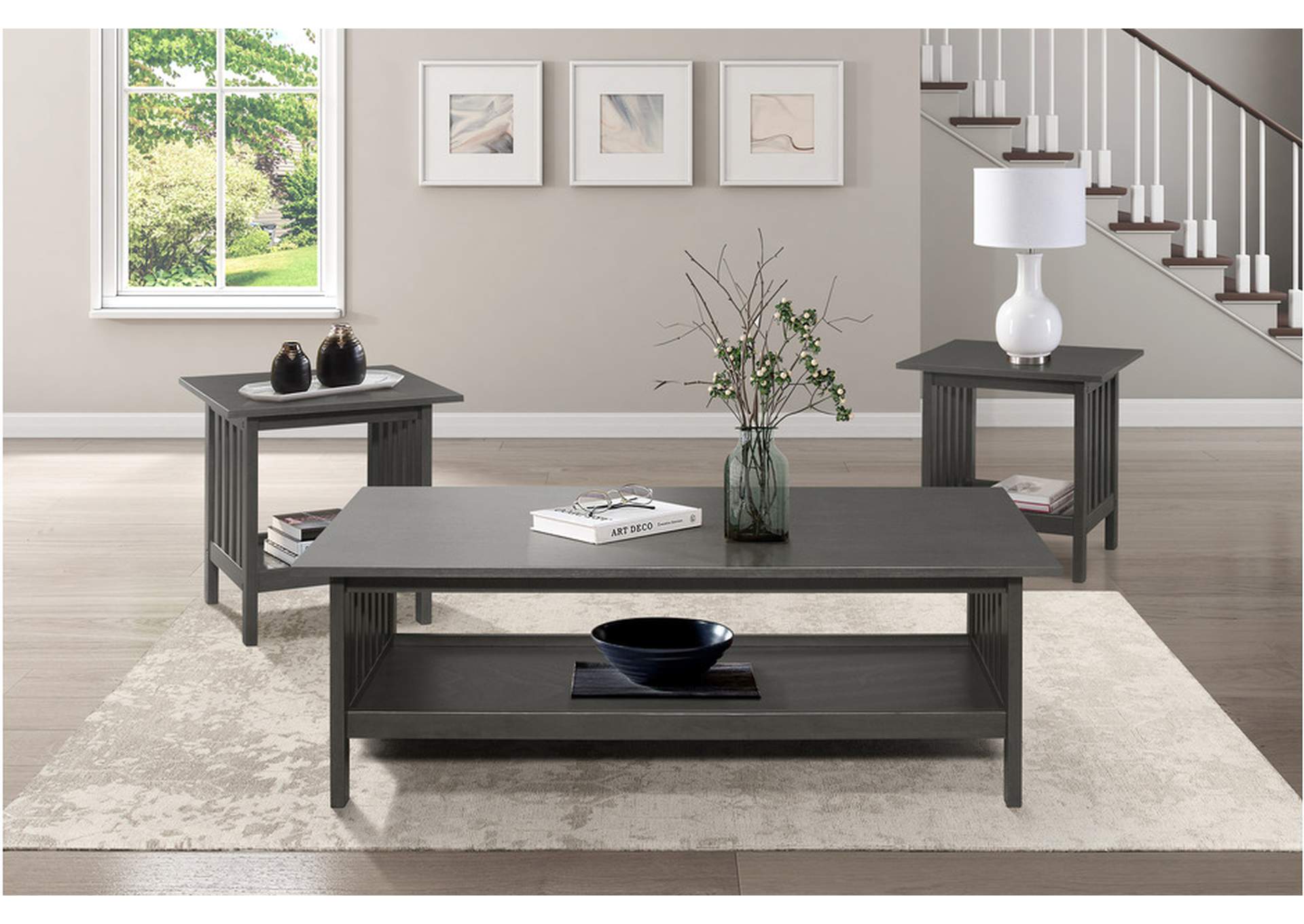 Lewiston 1104 Occasional Table Set,Homelegance