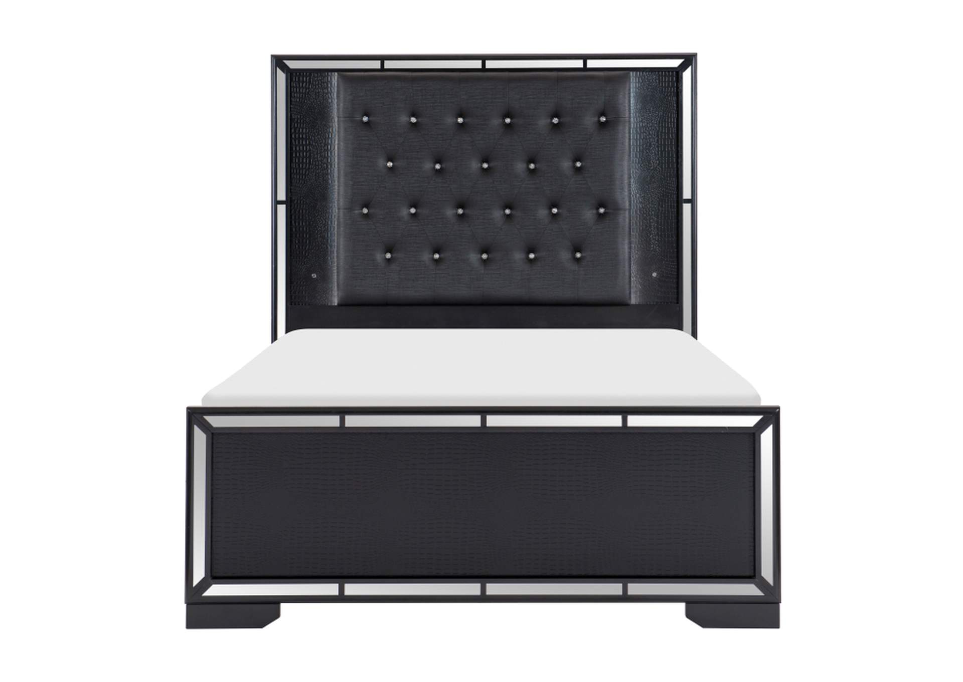 Aveline 4 Piece Queen Bedroom Set,Homelegance