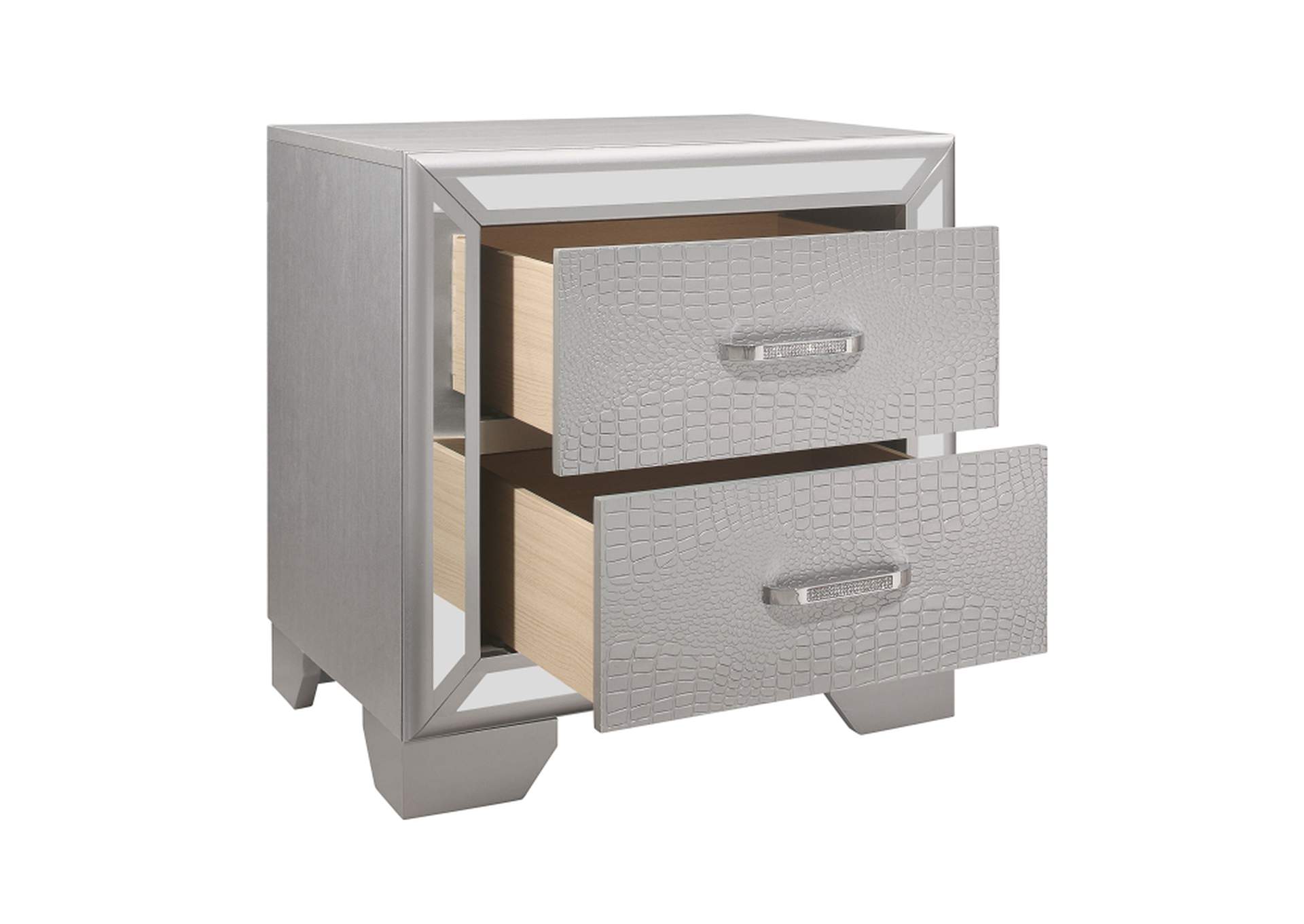 Aveline 4 Piece Queen Bedroom Set,Homelegance