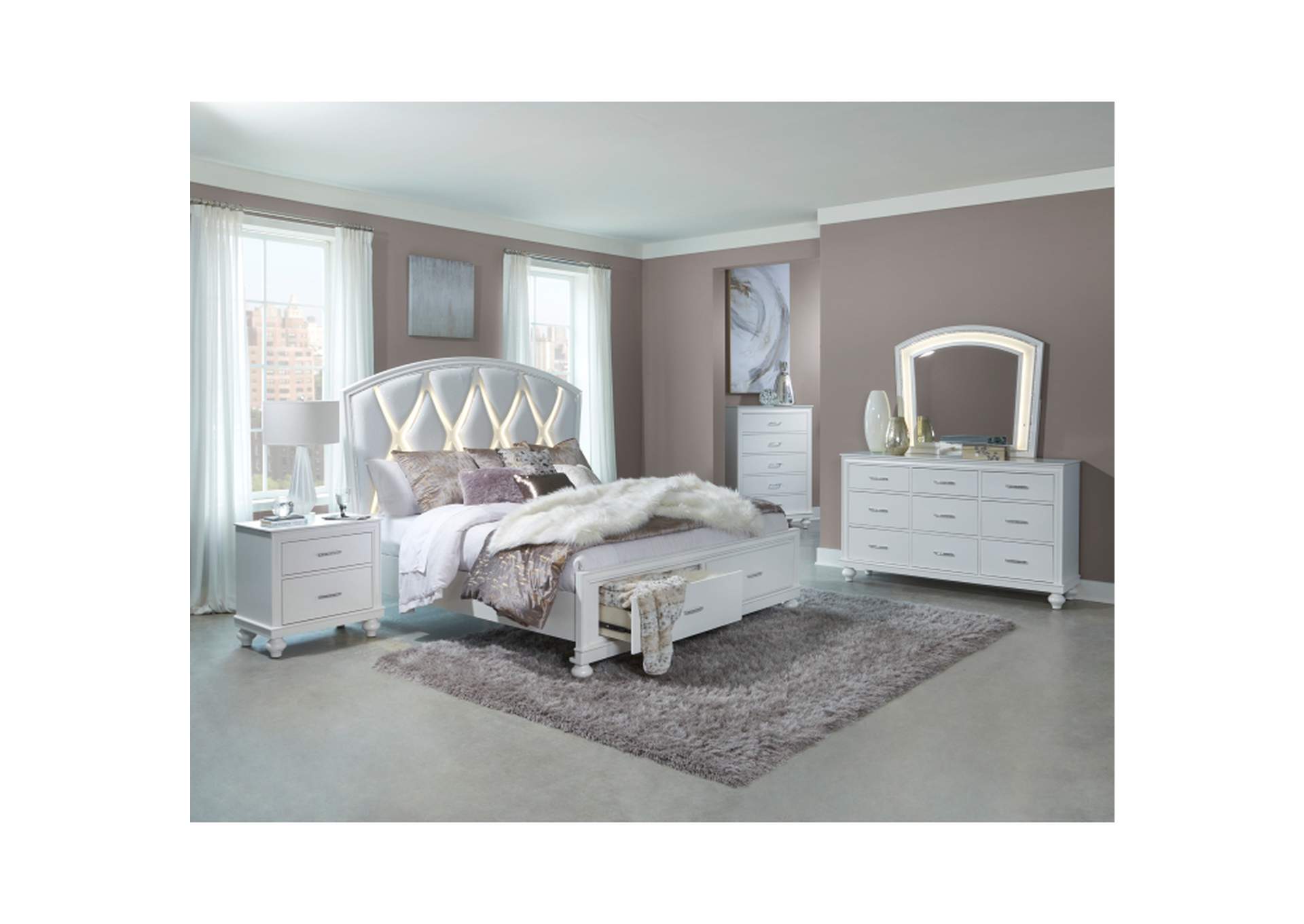 Aria Dresser,Homelegance