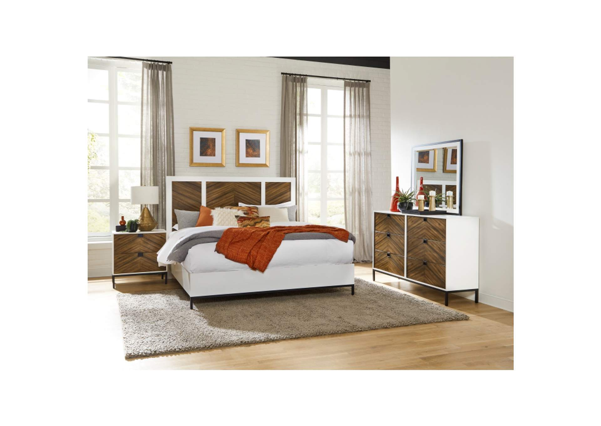 Oslo Mirror,Homelegance