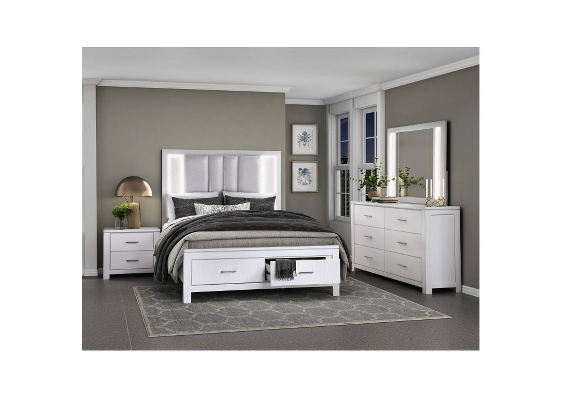 Prism Mirror,Homelegance