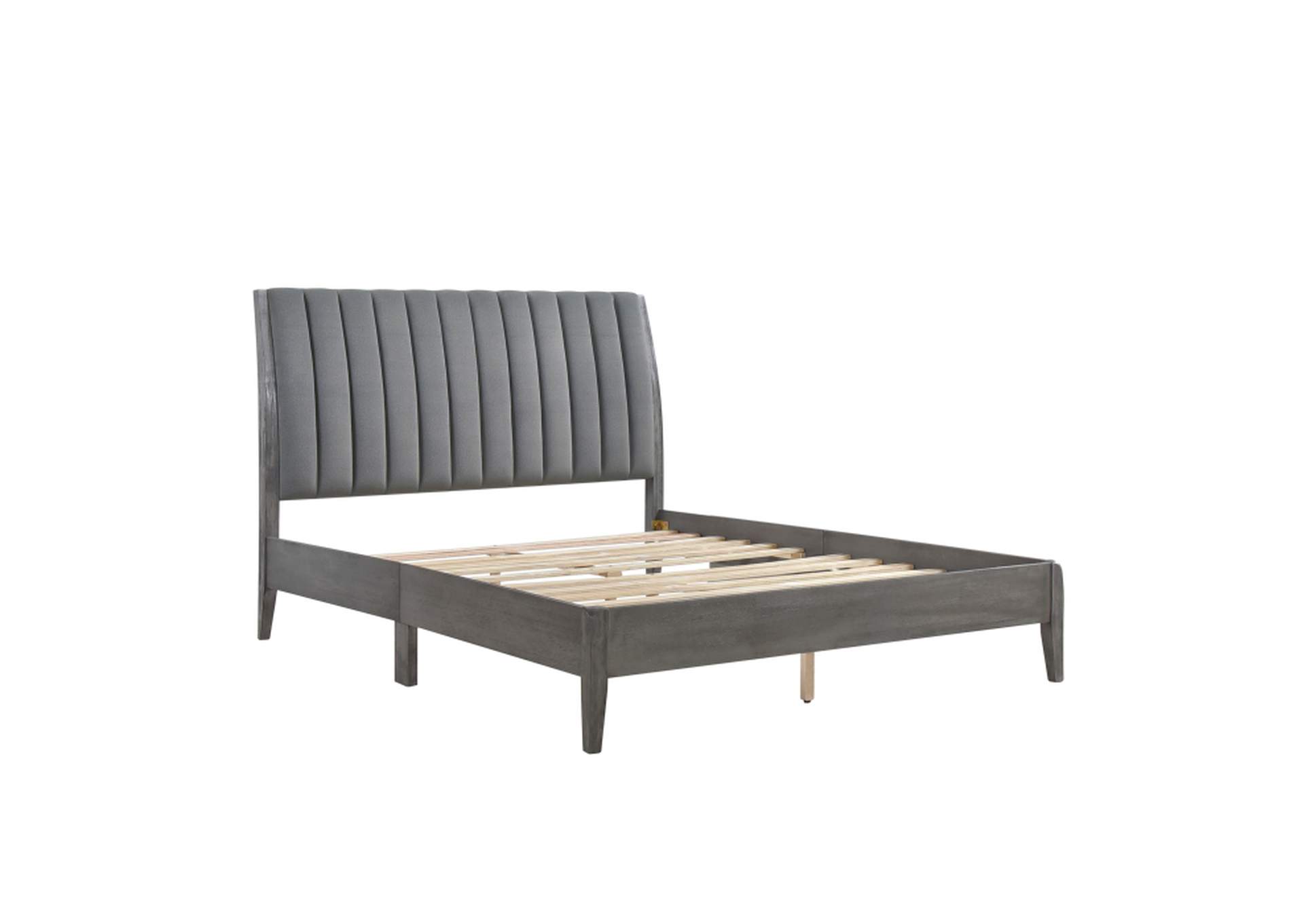 Dade Queen Platform Bed,Homelegance