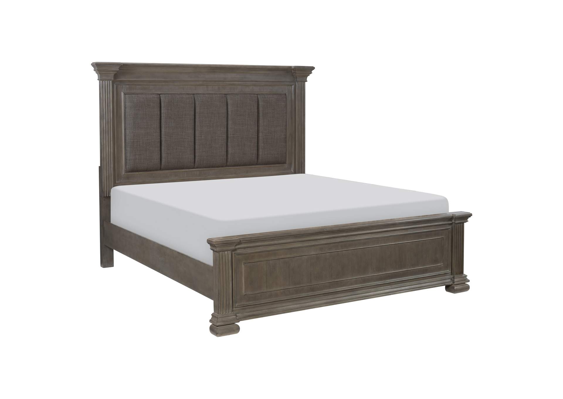 Gray Queen Bed,Homelegance