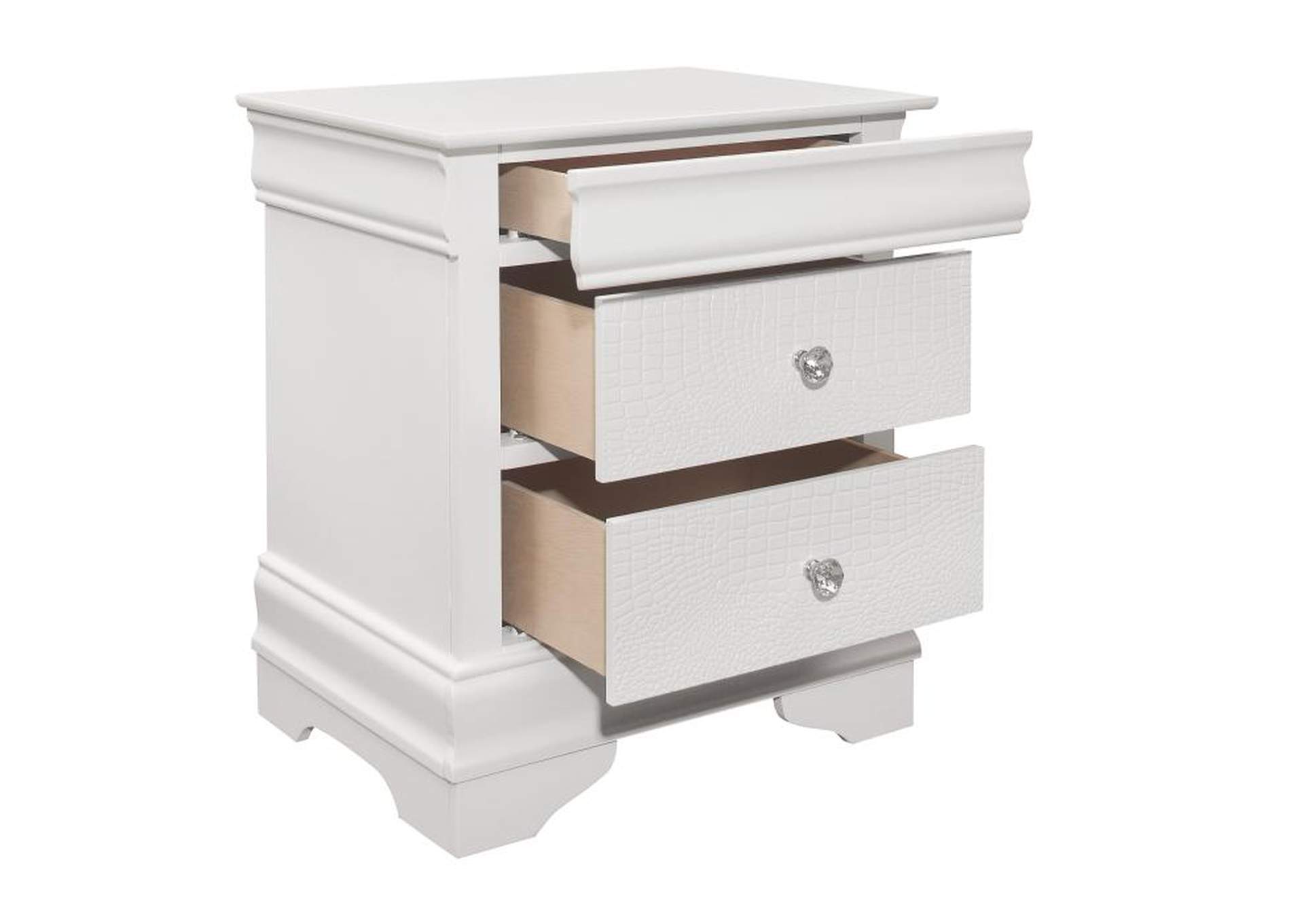 Lana 4 Piece Twin Bedroom Set,Homelegance