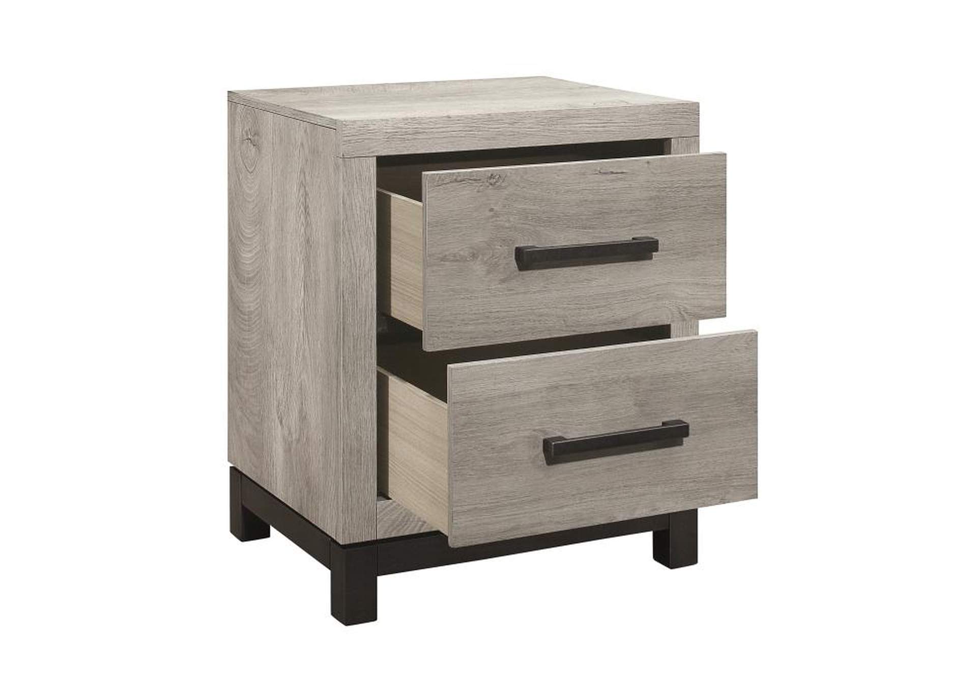 Zephyr 4 Piece Twin Bedroom Set,Homelegance