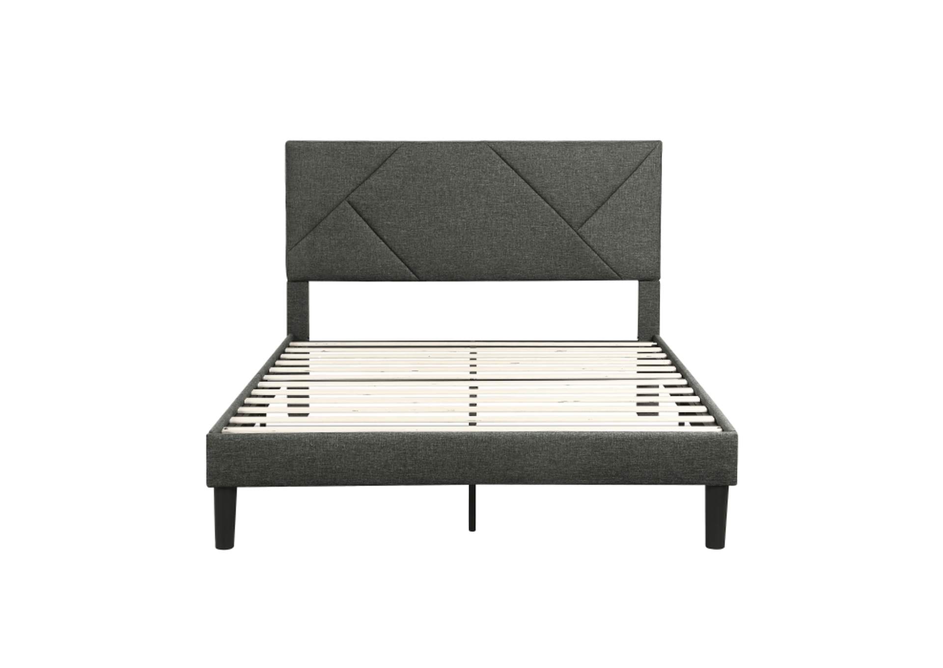 Raina Queen Platform Bed,Homelegance