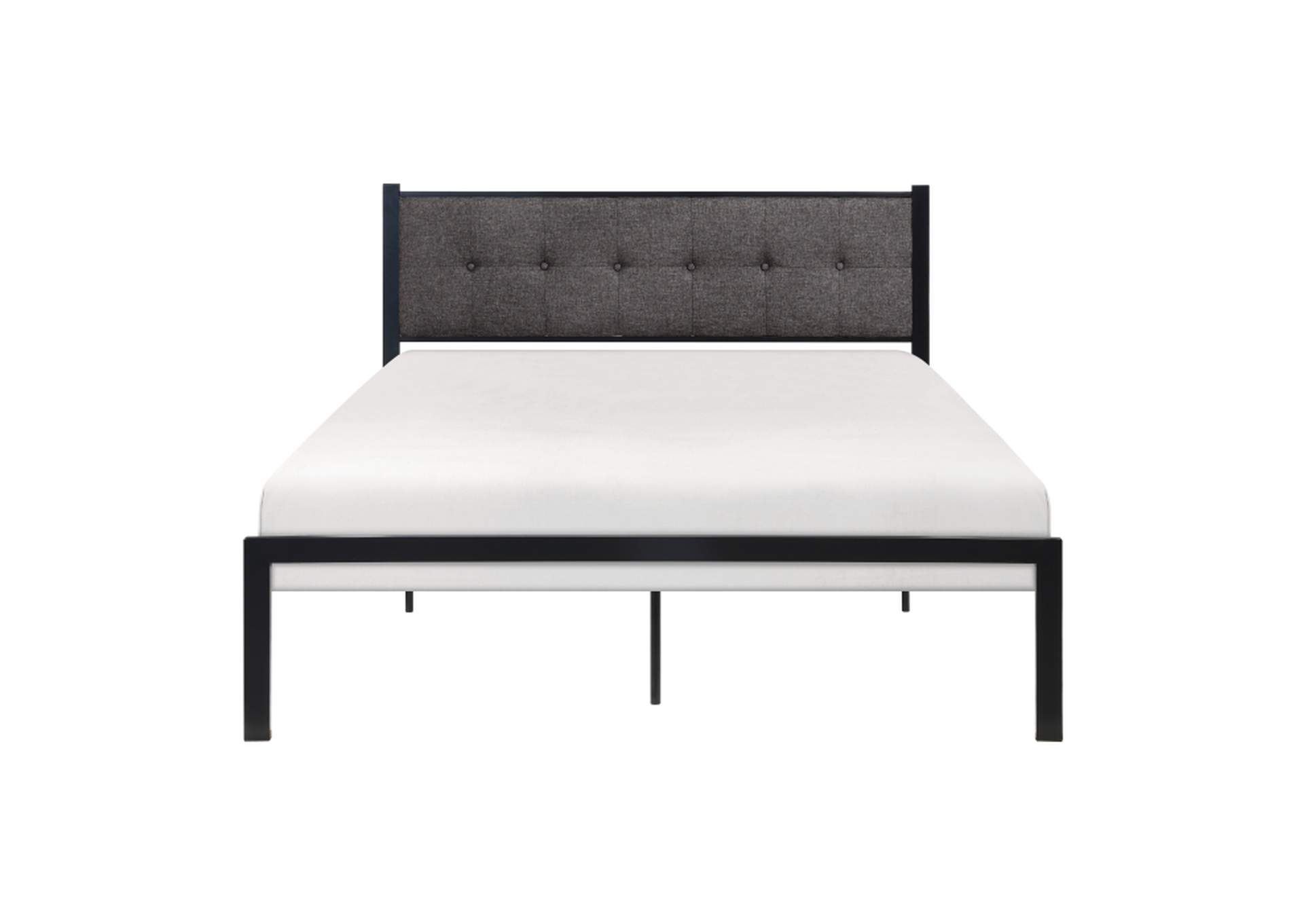 Samuel Queen Platform Bed,Homelegance