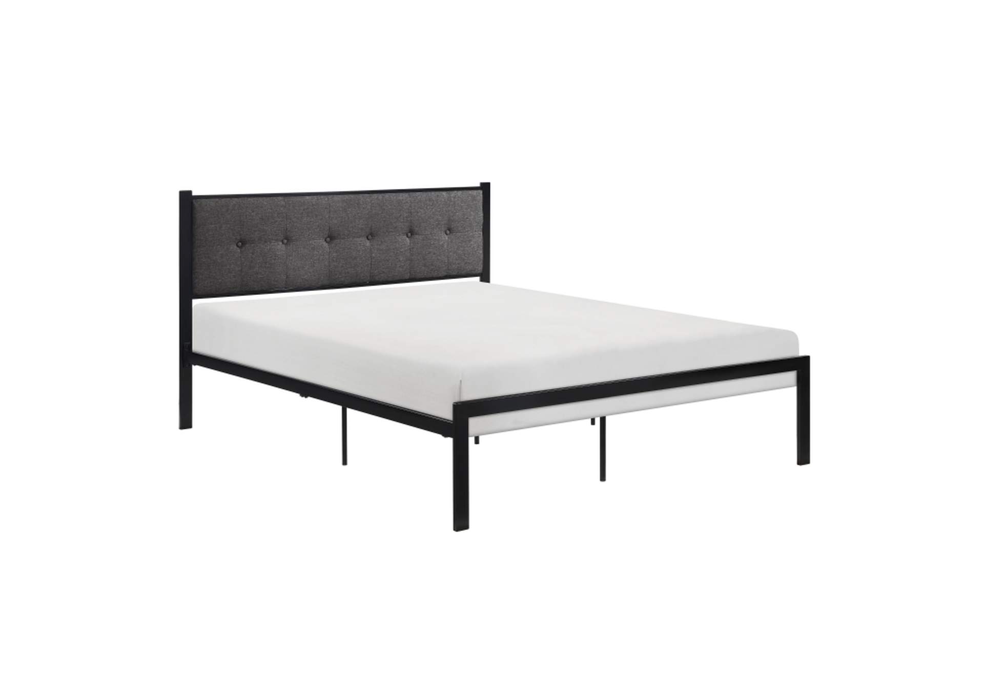 Samuel Queen Platform Bed,Homelegance