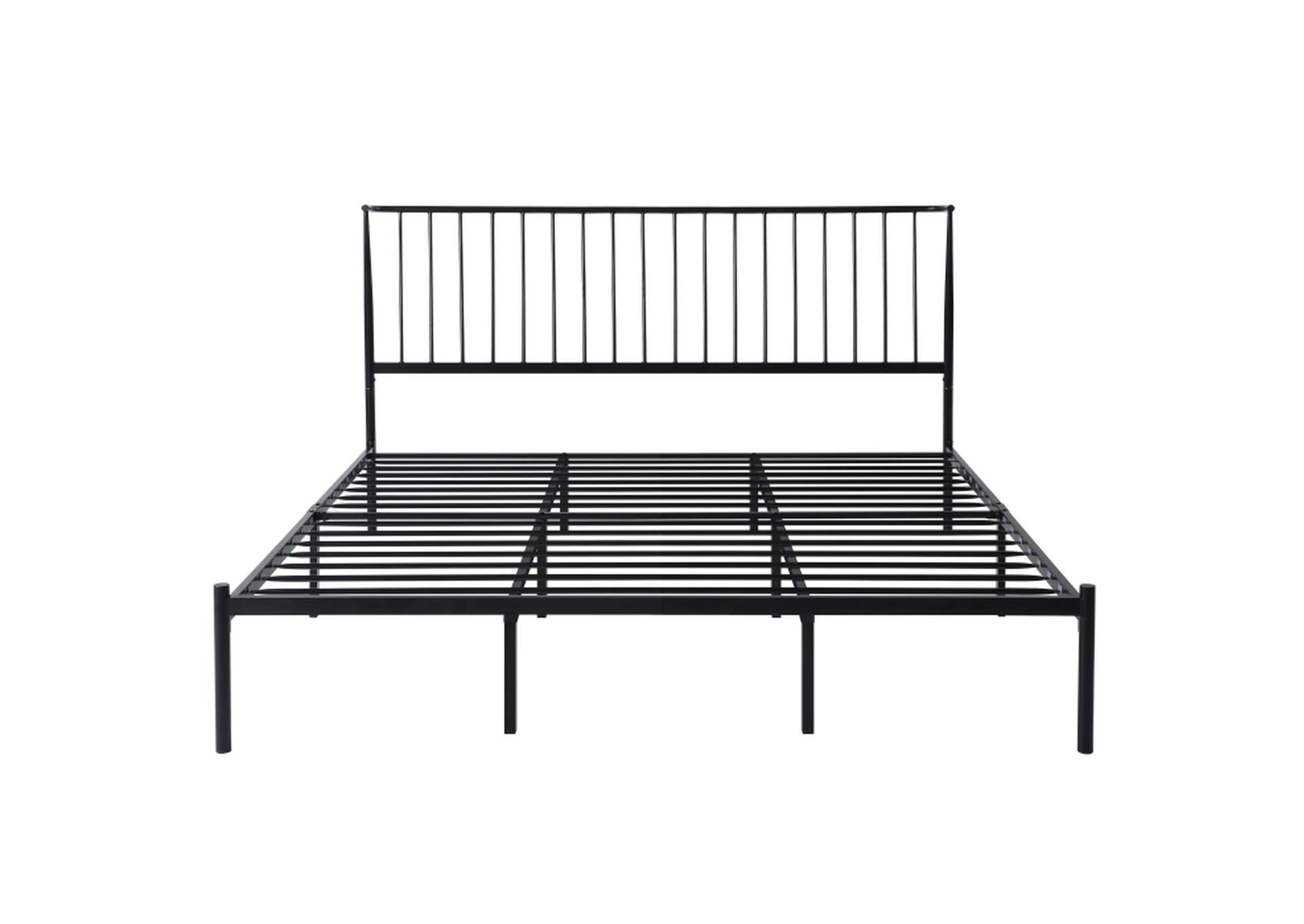 Augusta Eastern King Platform Bed,Homelegance