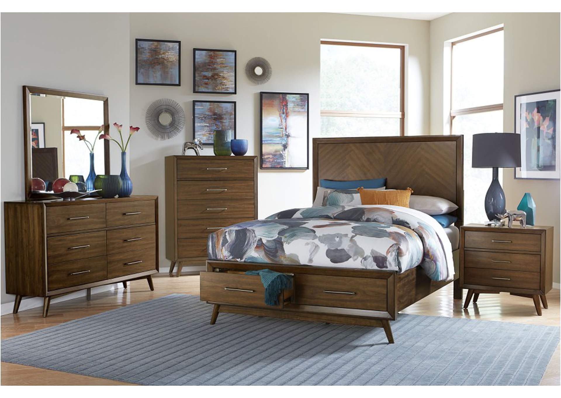 Raku 1711Nc Bedroom Set,Homelegance