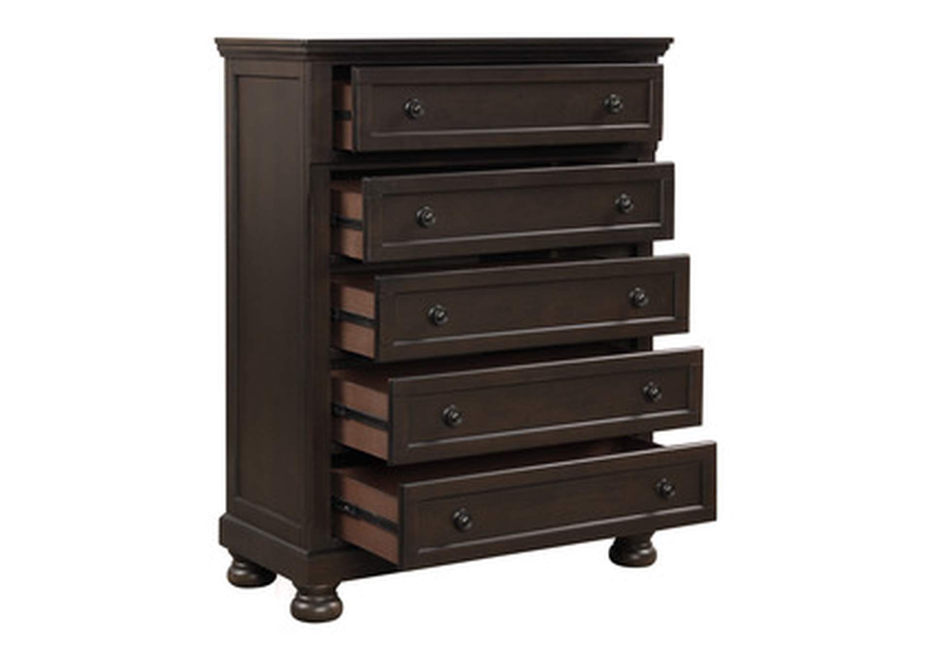 Begonia Gray 1718Gy Bedroom Set,Homelegance