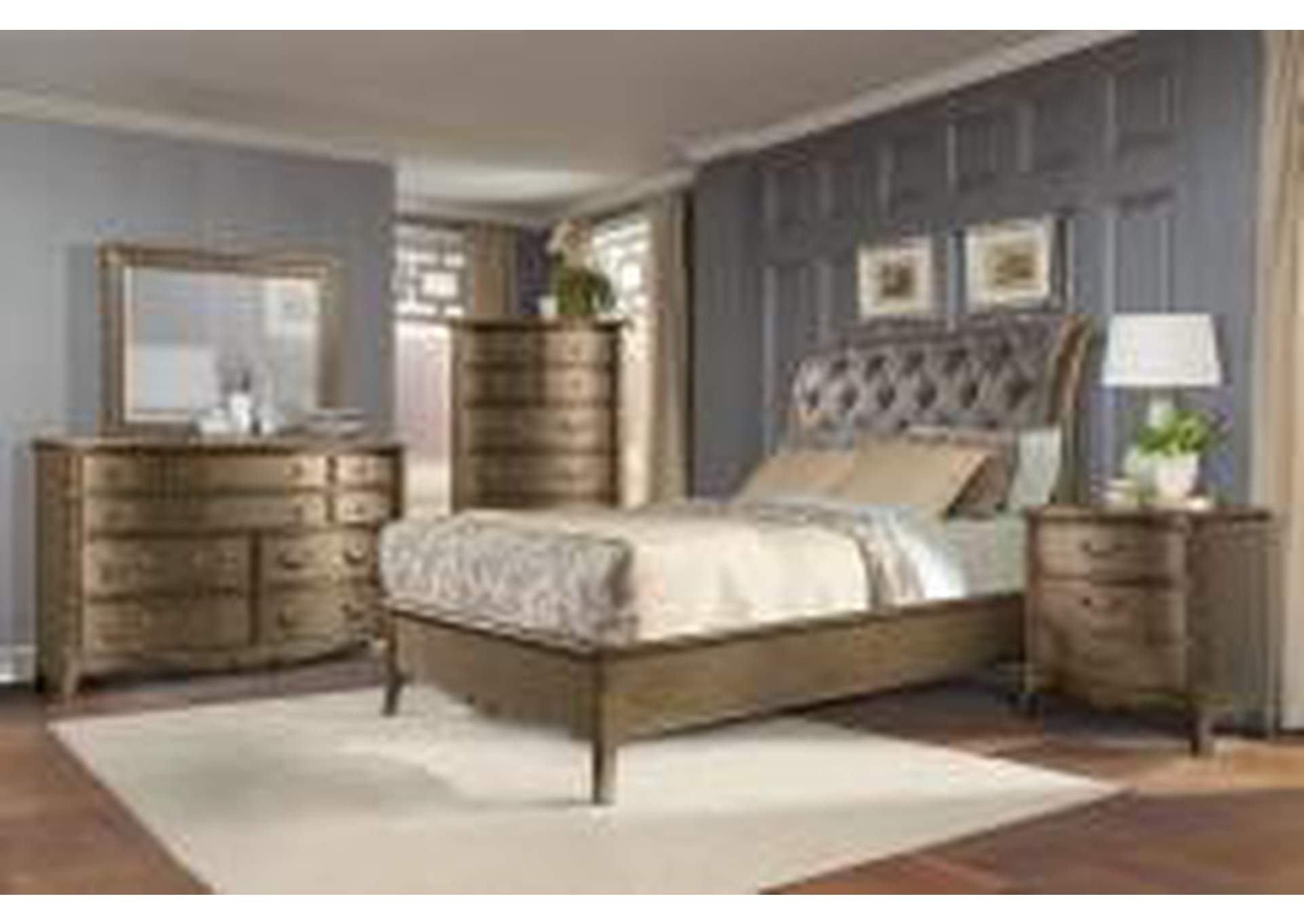 Chambord Eastern King Bed,Homelegance