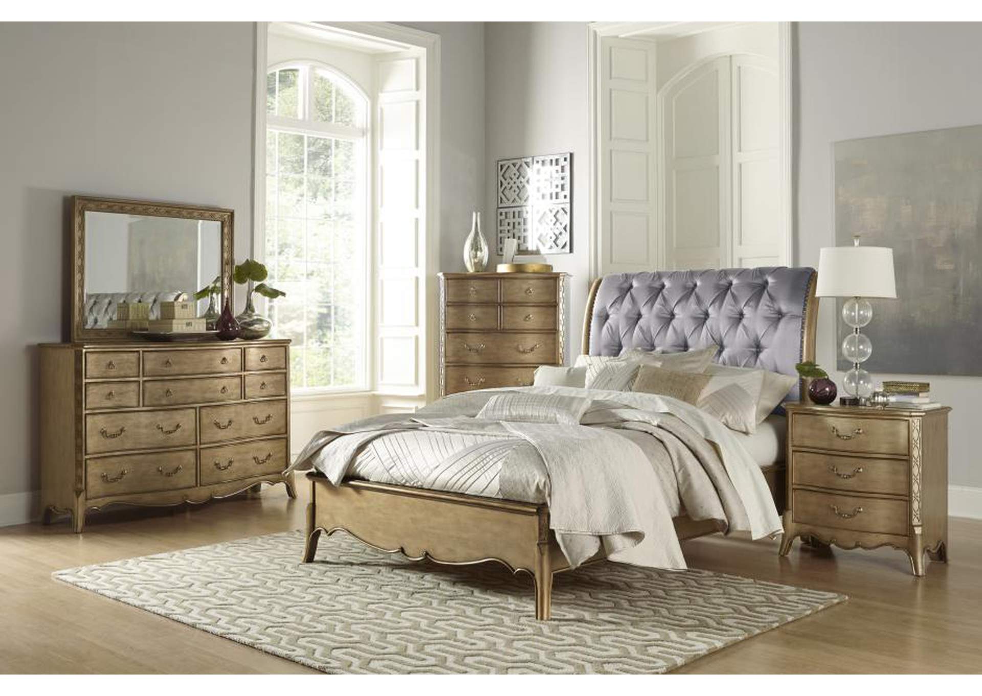 Chambord Queen Bed,Homelegance