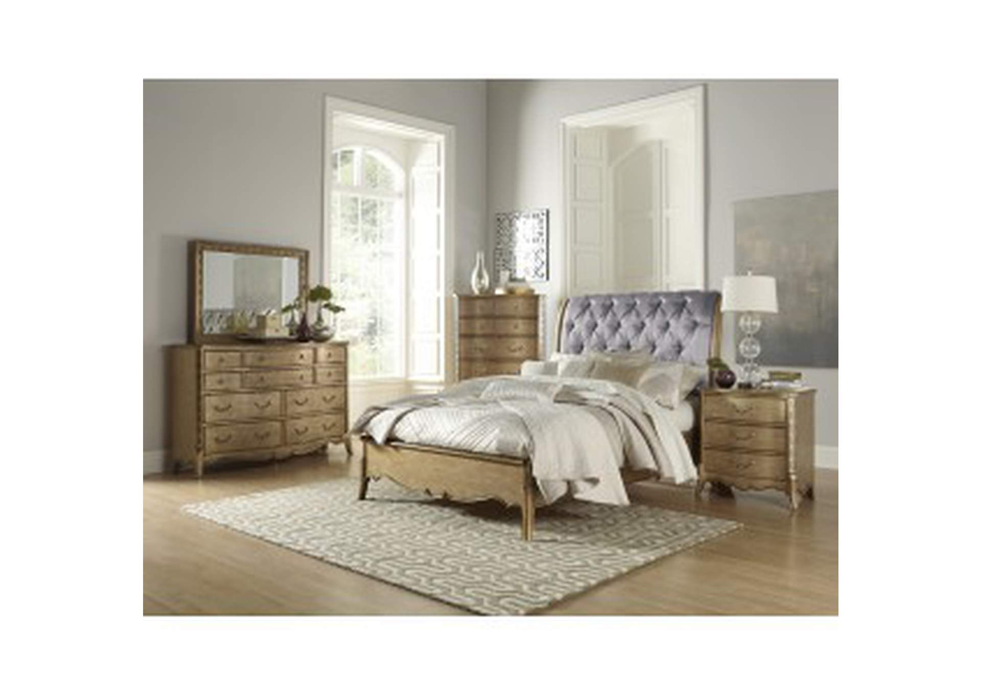 Chambord Eastern King Bed,Homelegance