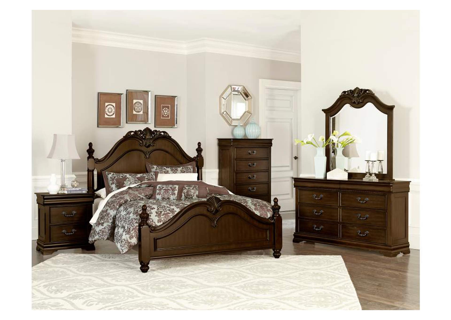 Mont Belvieu 1869 Bedroom Set,Homelegance