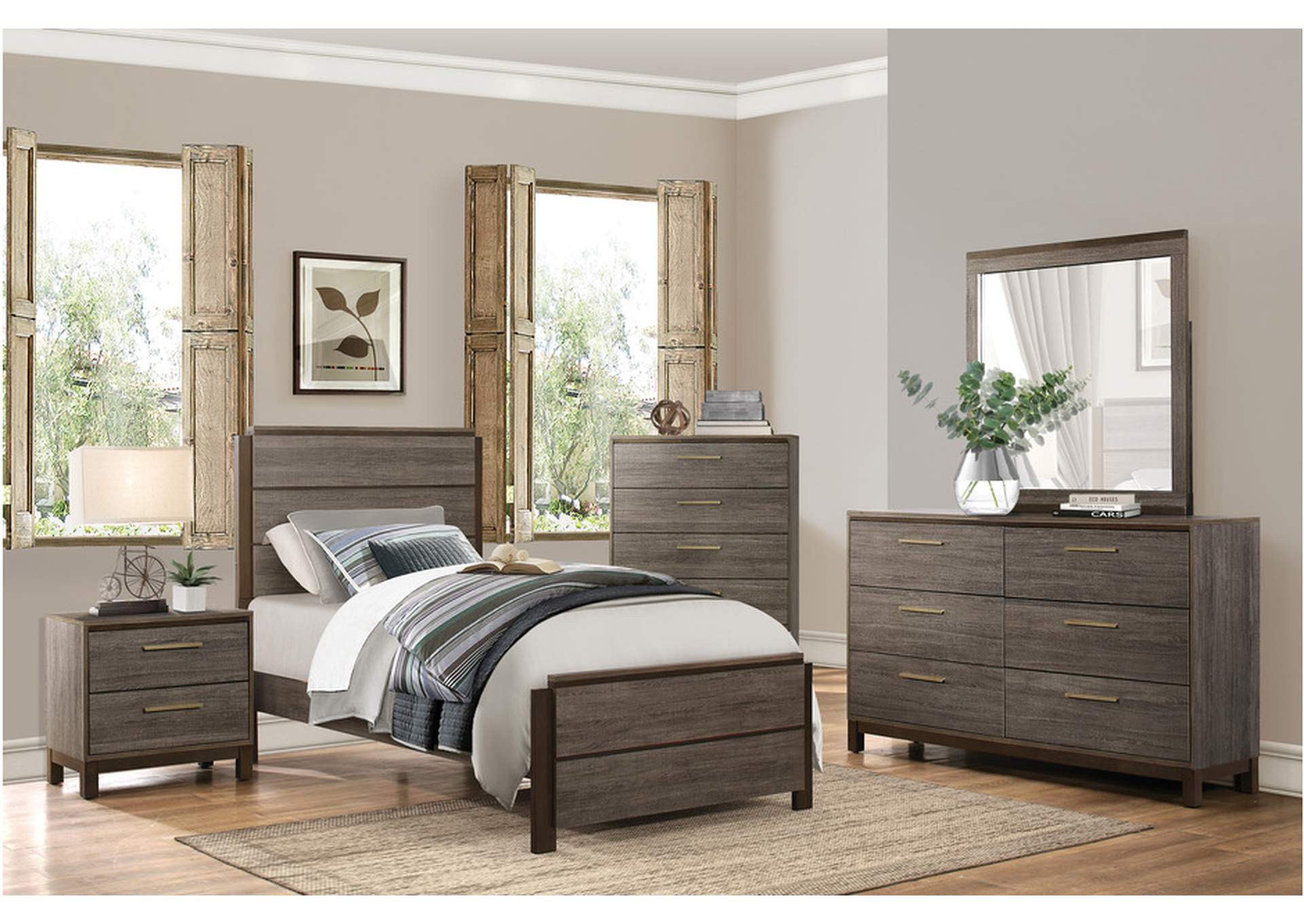 Vestavia 1936T Youth Bedroom Set,Homelegance