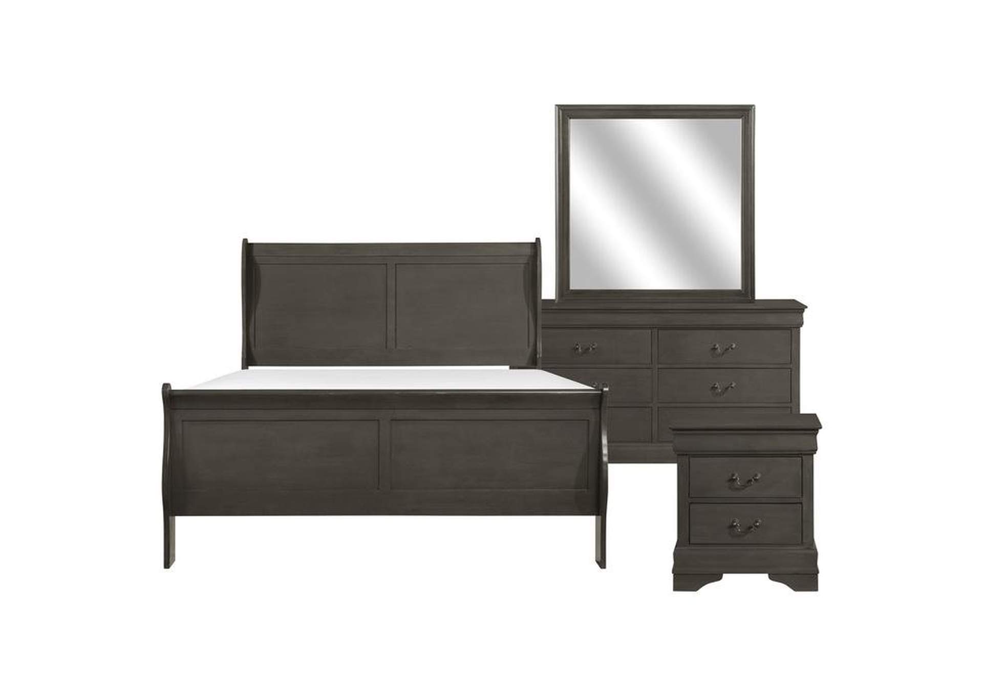 Mayville 4 Piece Queen Bedroom Set,Homelegance