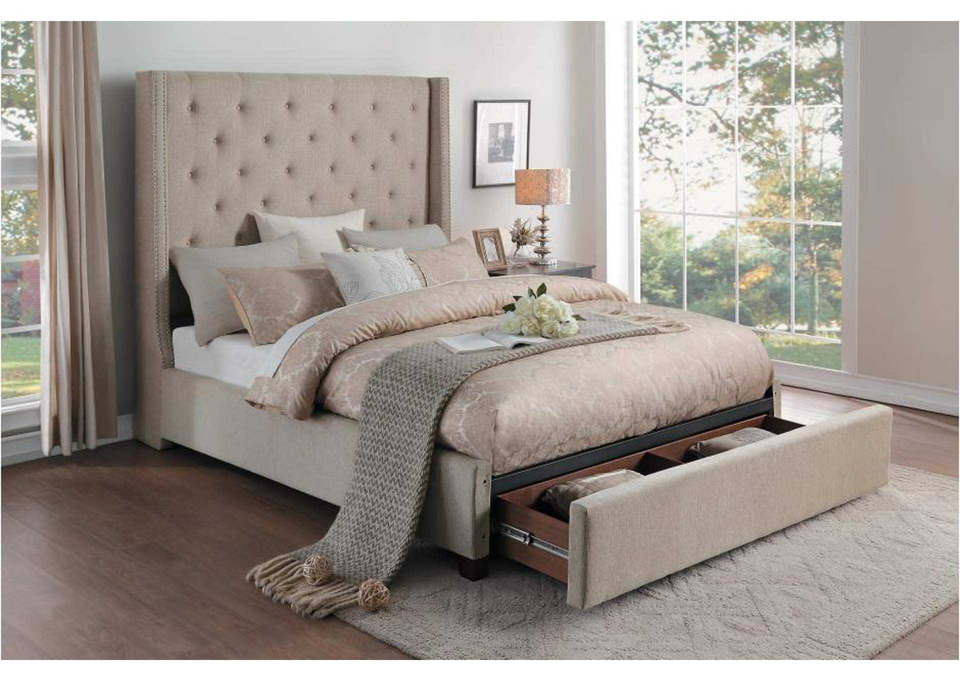 Fairborn 5877Be-Dw Bedroom Set,Homelegance