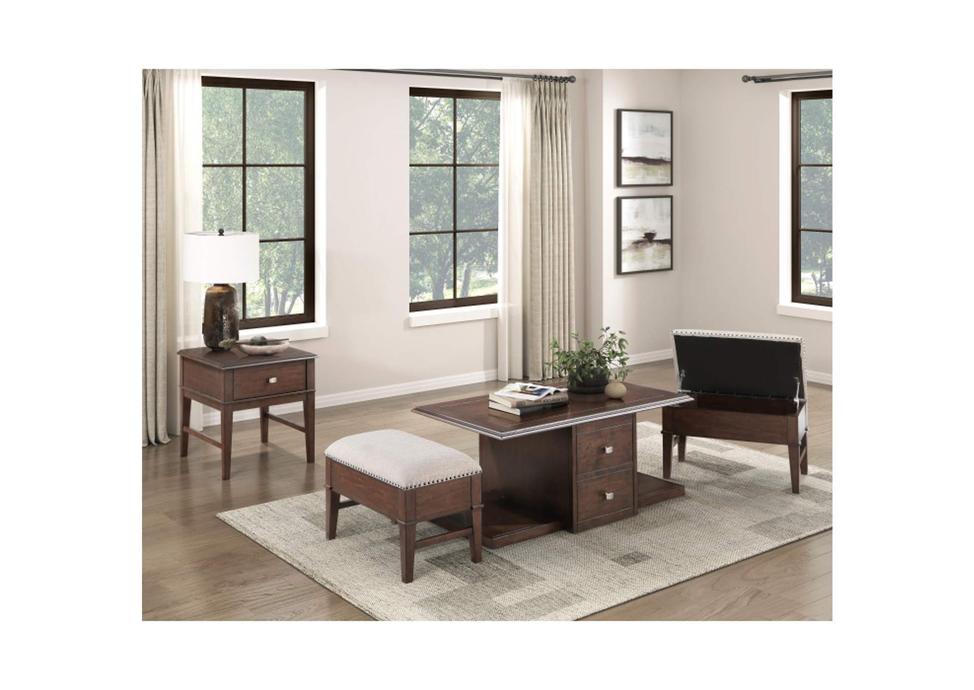 Claremore End Table,Homelegance