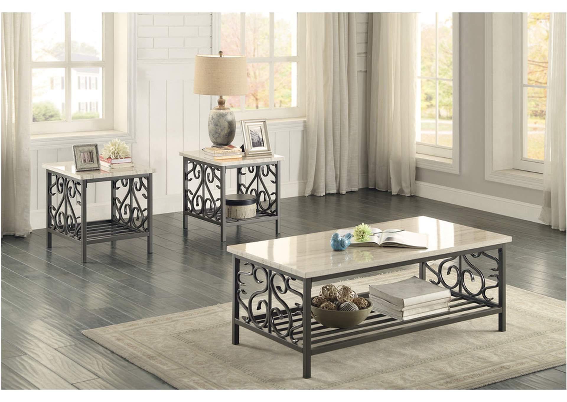 Fairhope 3580 Occasional Table Set,Homelegance