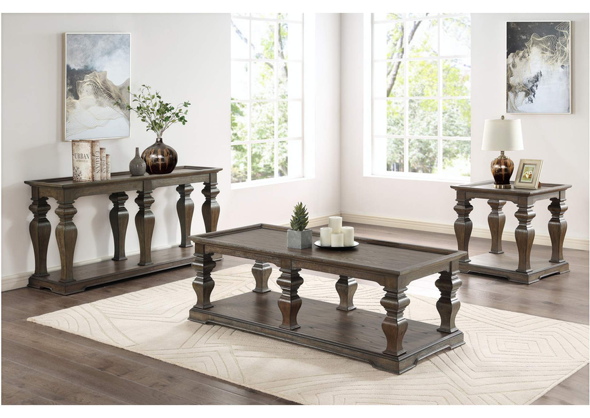 Calera 3675 Occasional Table Set,Homelegance