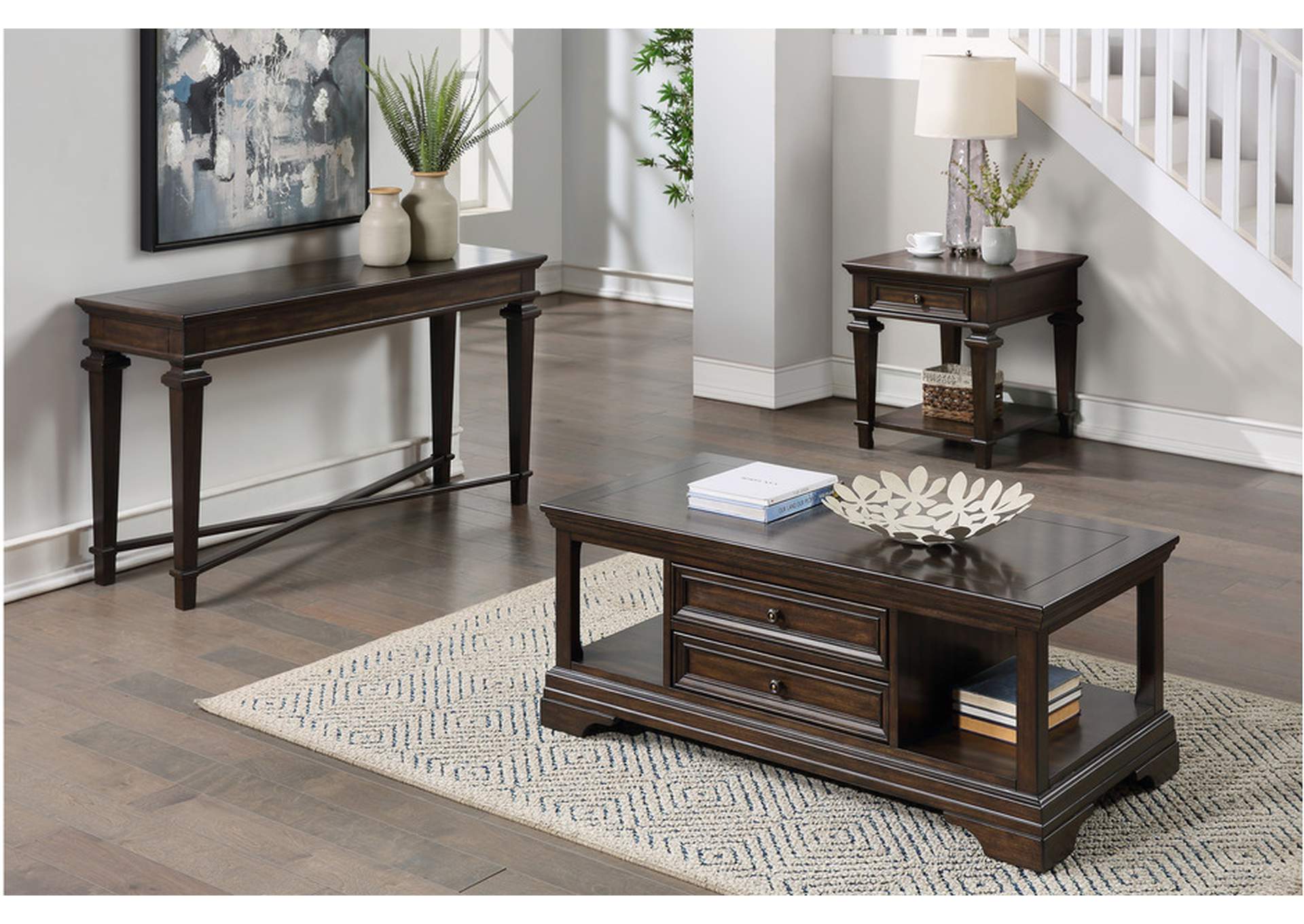 Tobias 3681 Occasional Table Set,Homelegance