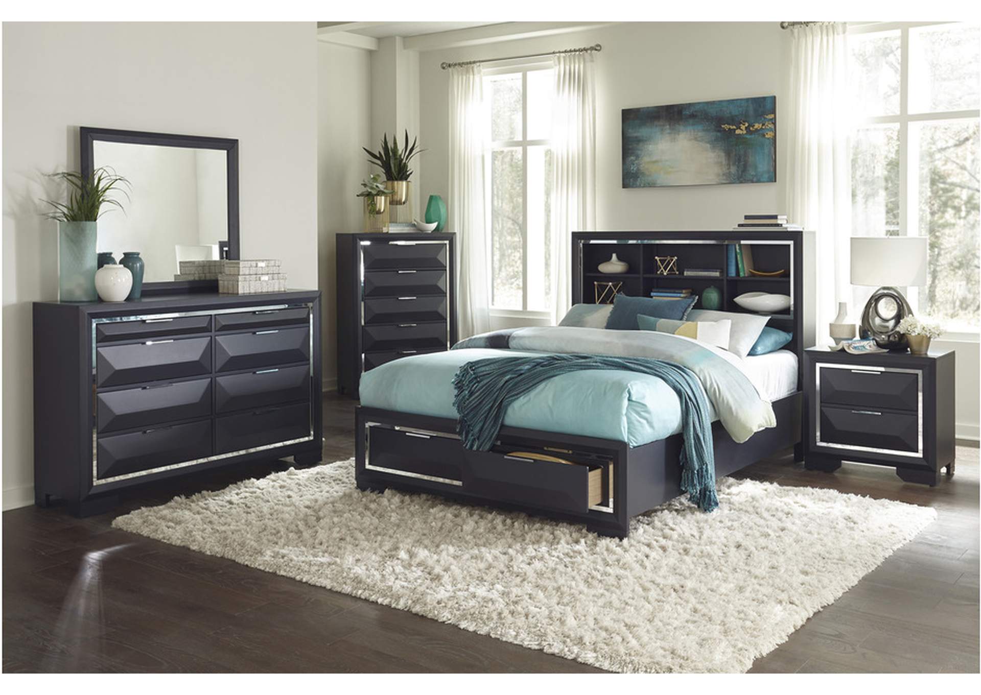 Rosemont 1553 Bedroom Set,Homelegance