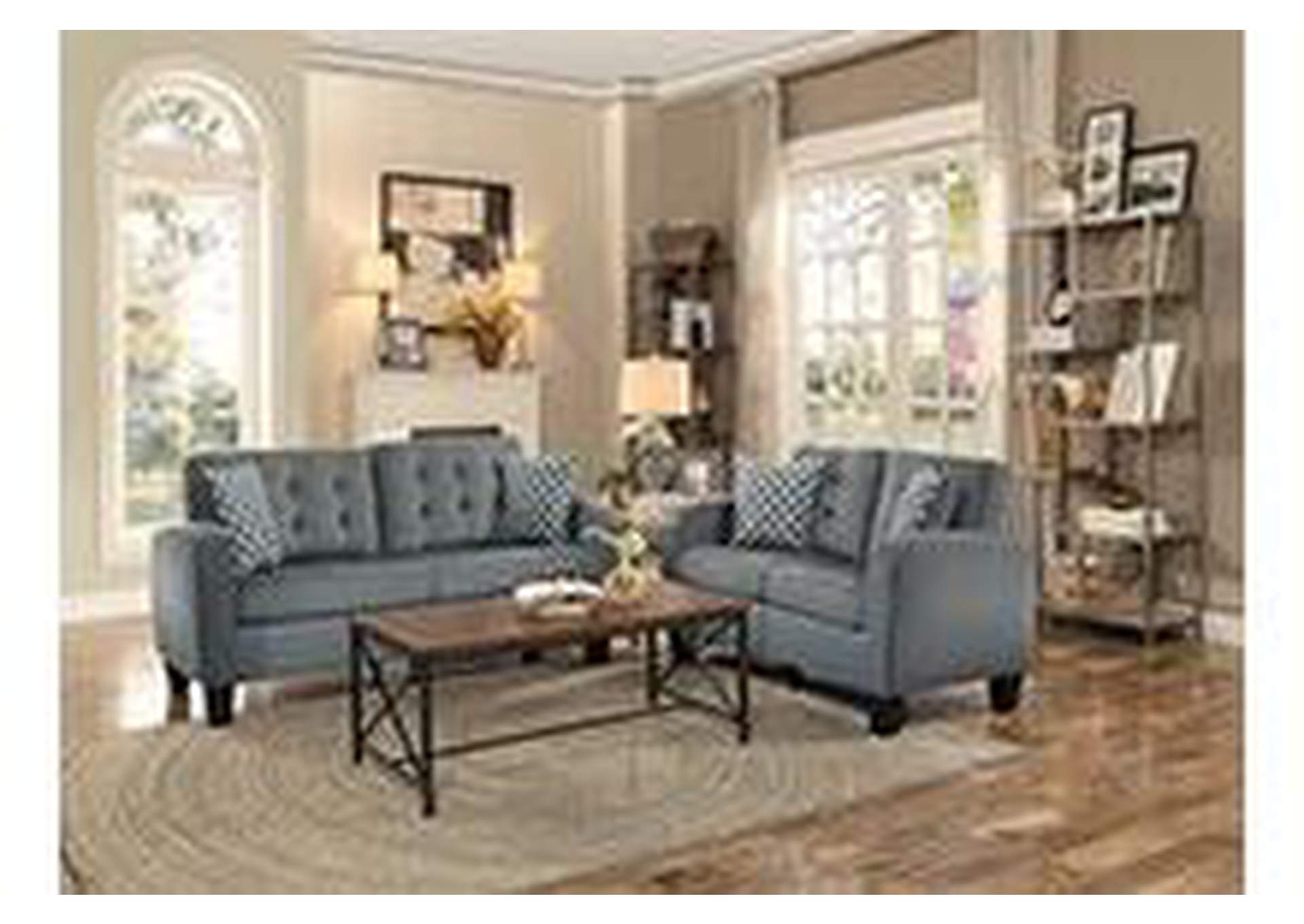 Sinclair 8202Gry Living Room Sofa Set,Homelegance