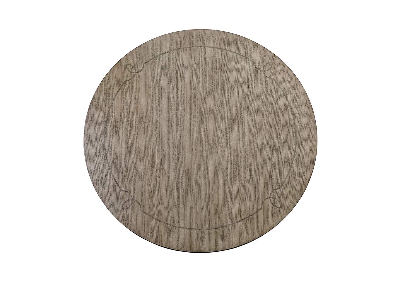 Vermillion Round Dining Table,Homelegance