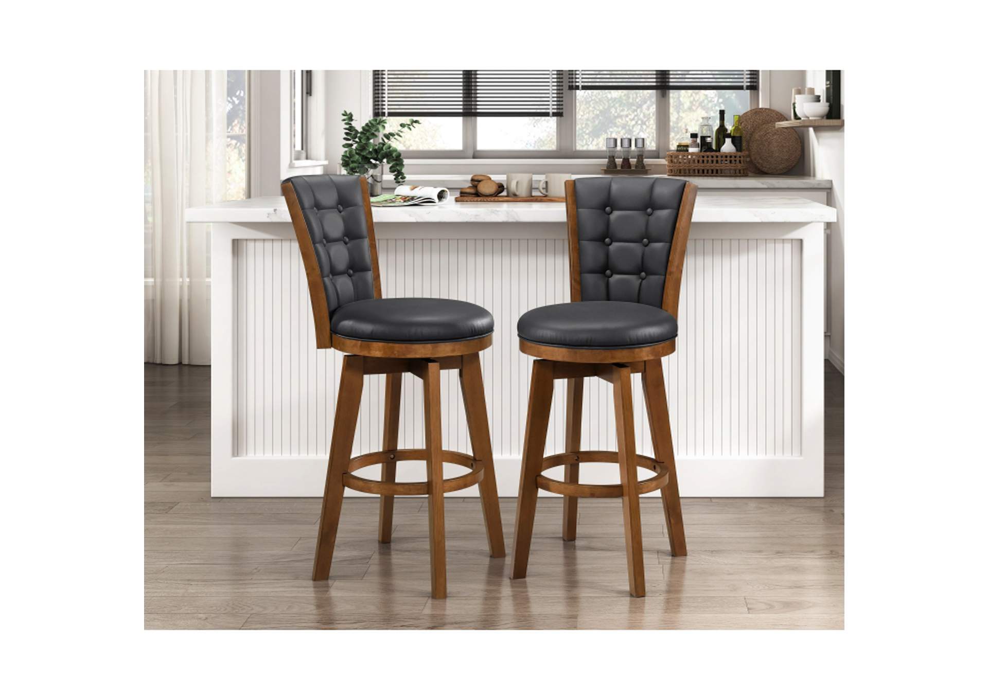 Swivel Pub Height Chair,Homelegance