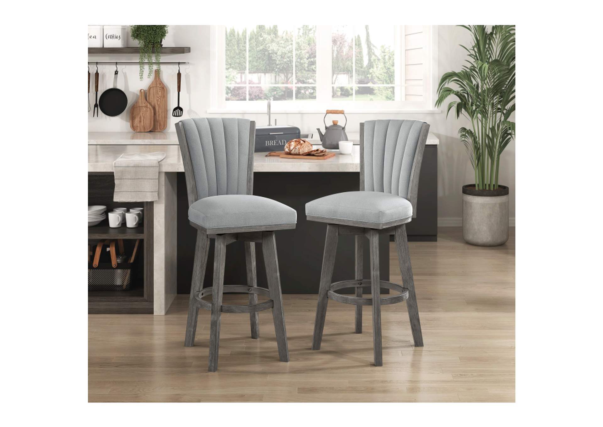 Swivel Pub Height Chair,Homelegance