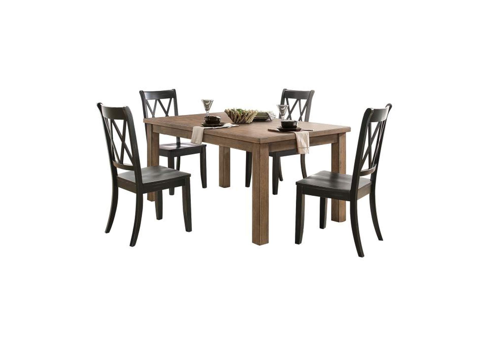 Janina 5 Piece Dining Set,Homelegance