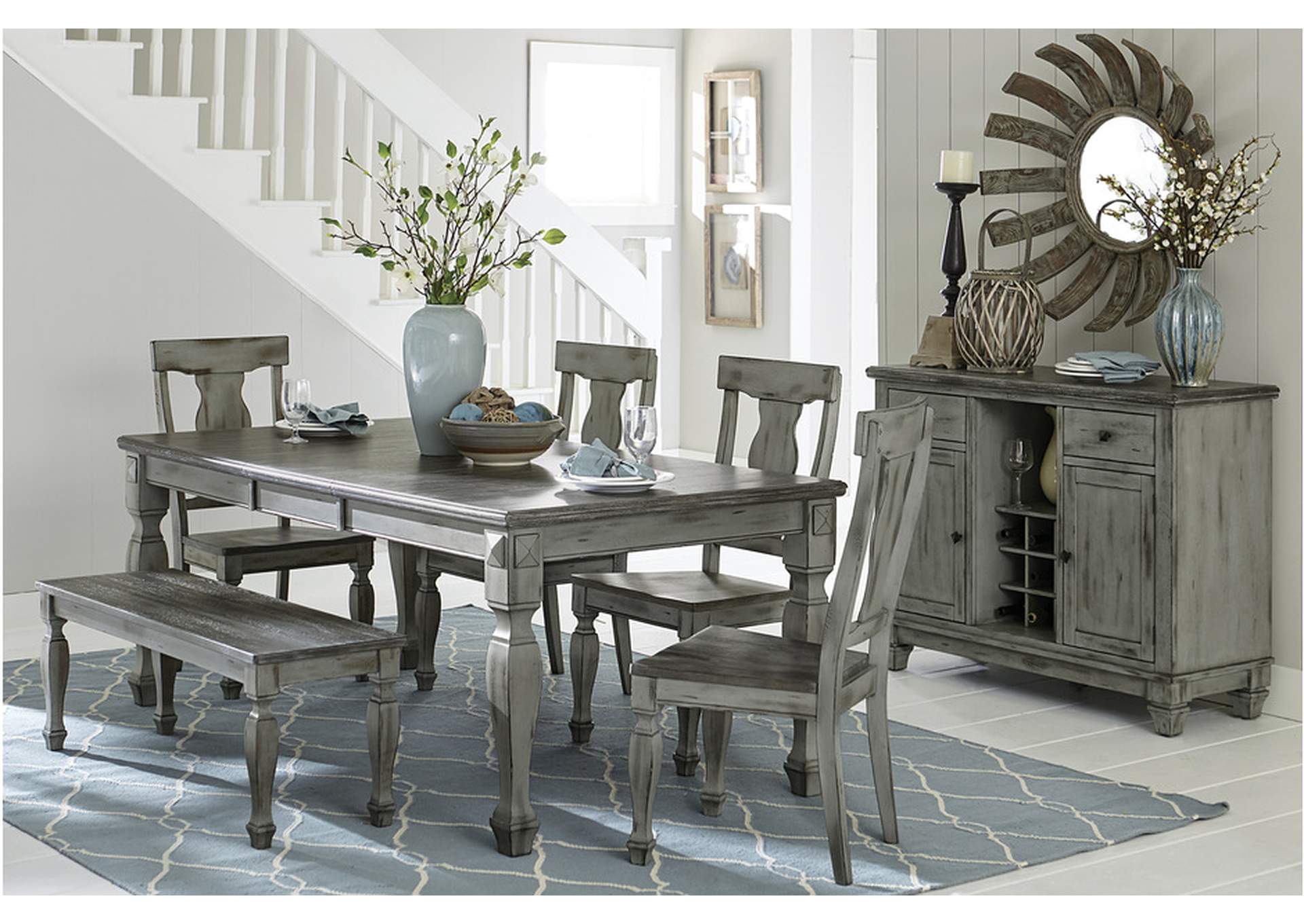 Fulbright 5520 Dining Room Set,Homelegance