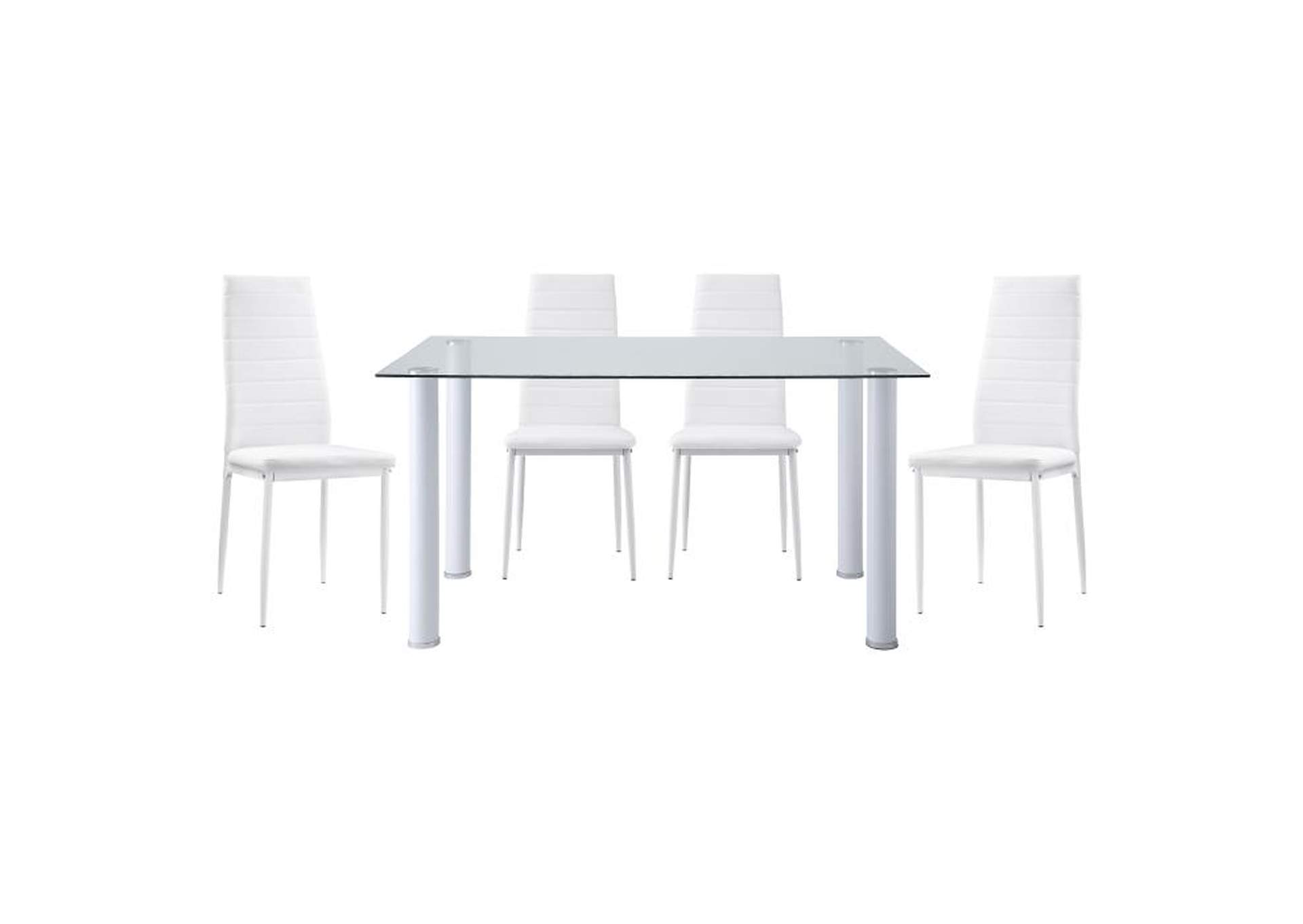 Florian 5 Piece Dining Set,Homelegance