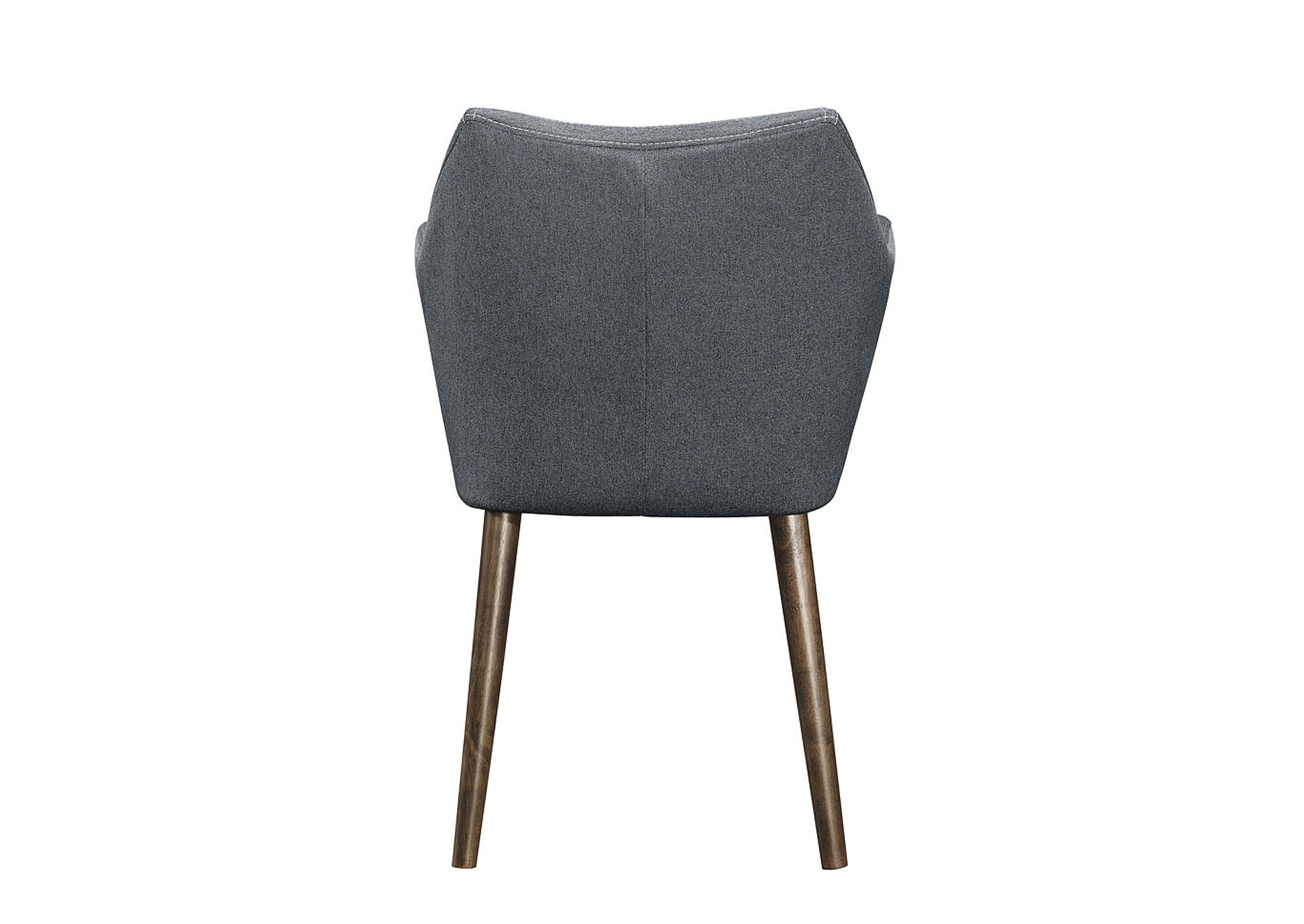 Stratus Grey Arm Dining Chair [Set of 2],Homelegance