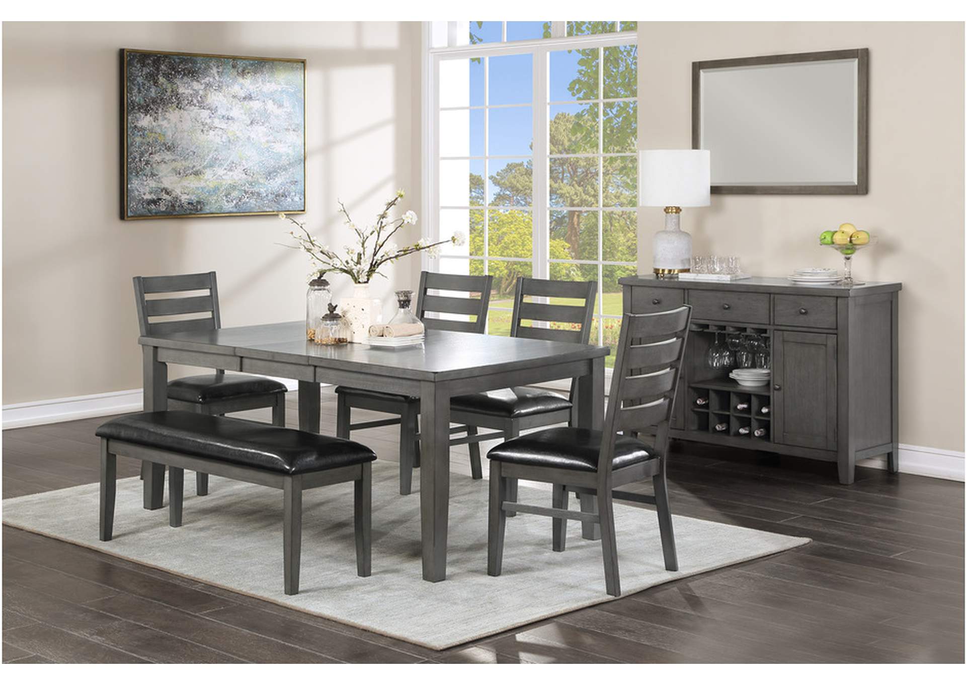 Nashua Gray 5567Gy Dining Room Set,Homelegance