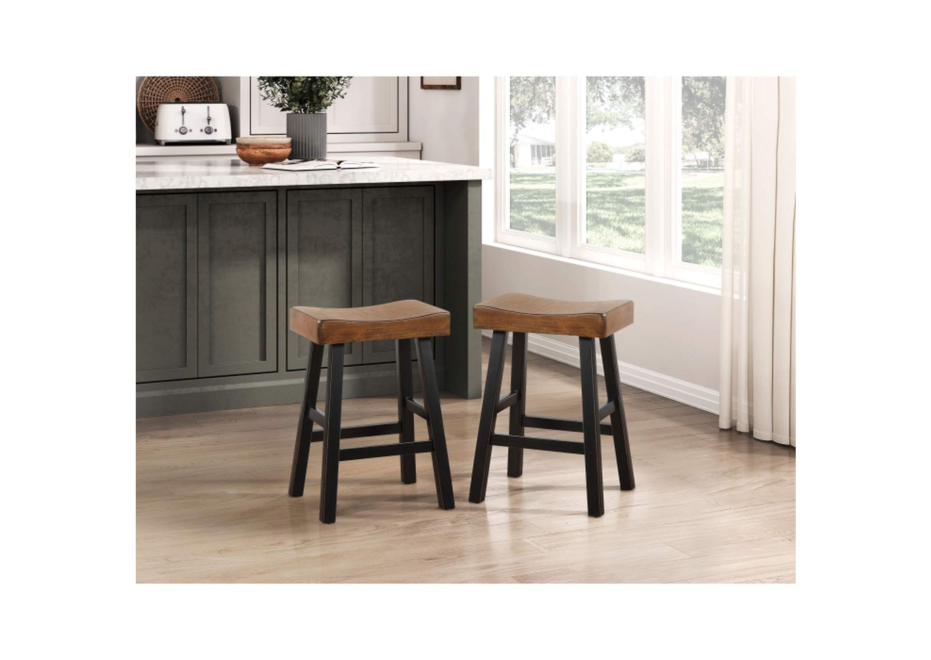 Caspian Counter Height Stool,Homelegance