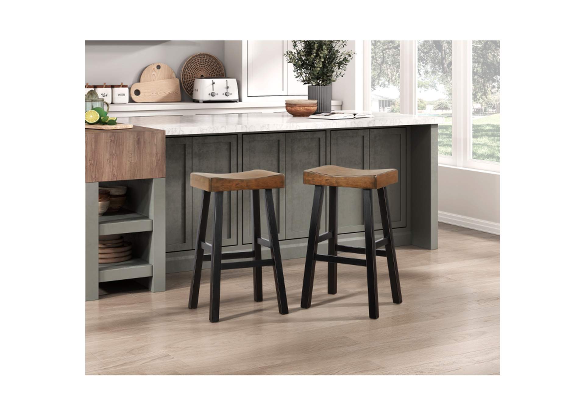 Caspian Pub Height Stool,Homelegance