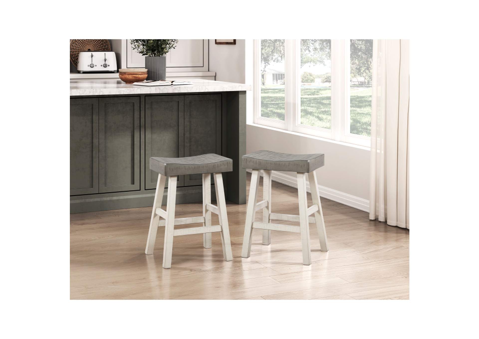 Caspian Counter Height Stool,Homelegance